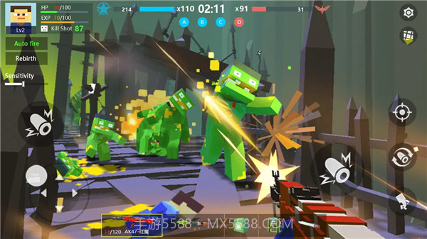 机器人战地世界武器全解锁截图2