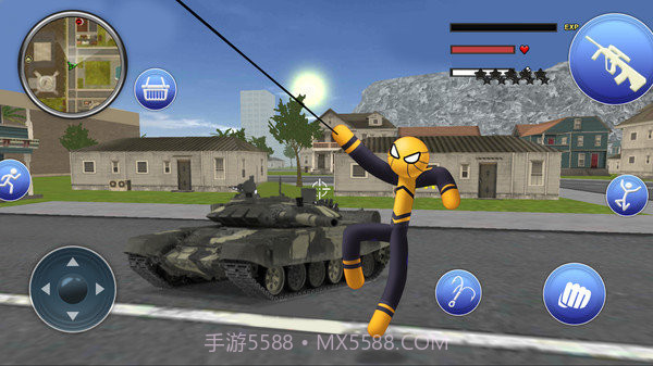 城市绳索蜘蛛侠截图1 城市绳索蜘蛛侠截图1