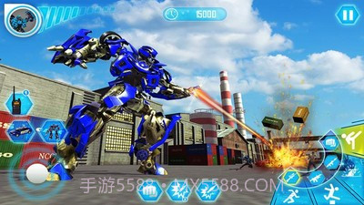 警察机器人汽车模拟截图4