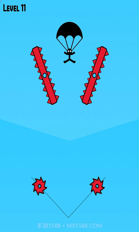 火柴人跳伞救援截图5