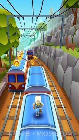 地铁跑酷中文版（Subway Surf）截图1