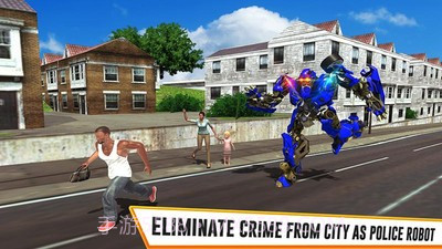 警察机器人汽车模拟截图5