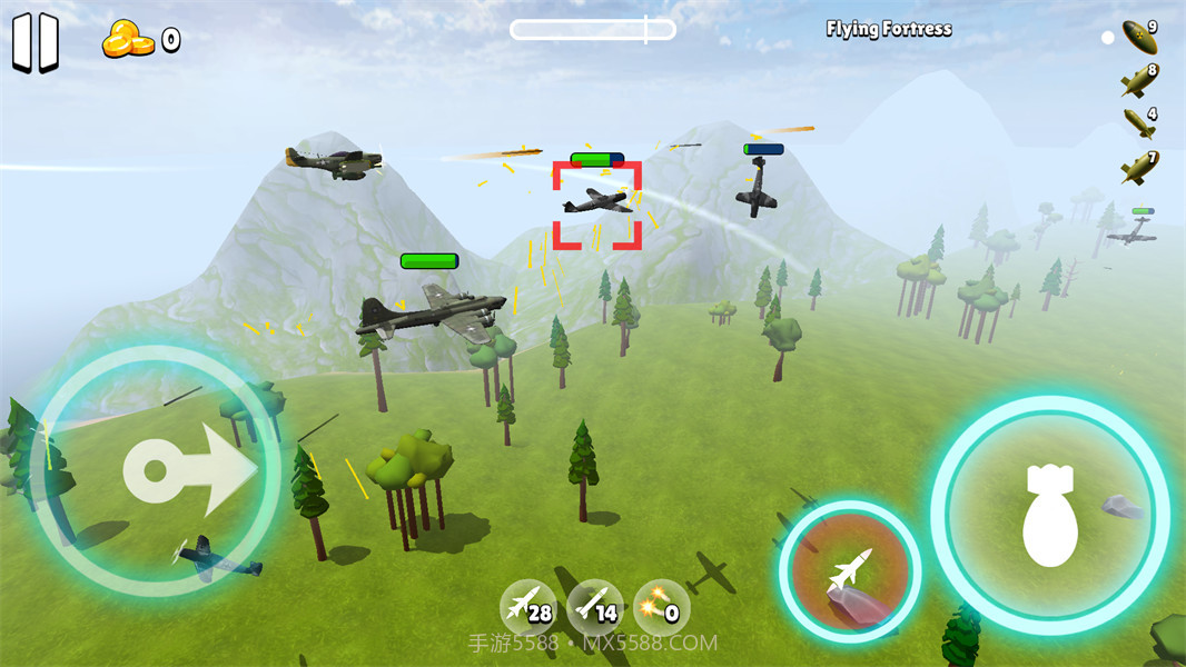 王牌轰炸机模拟器修改版截图5