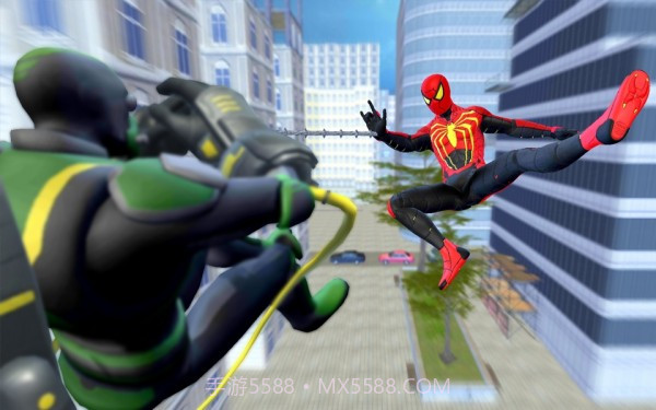 蜘蛛英雄战斗斯特兰截图4 蜘蛛英雄战斗斯特兰截图4