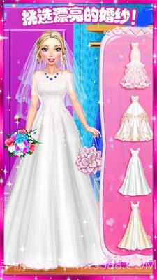 公主梦幻婚礼设计游戏截图3 公主梦幻婚礼设计游戏截图3