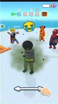 超级英雄酷跑竞技截图3 超级英雄酷跑竞技截图3