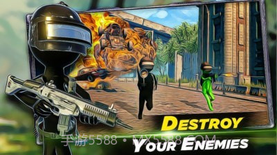 火柴人生存射击截图3