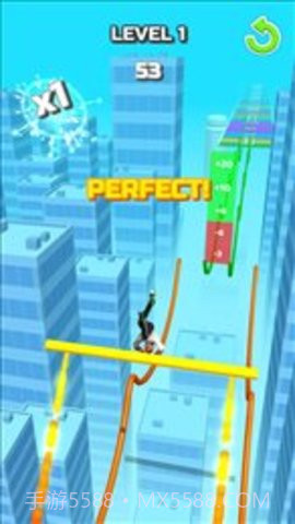 特技铁轨(Stunt Rails)安卓截图3 特技铁轨(Stunt Rails)安卓截图3