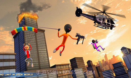 火柴人匪徒战争截图3 火柴人匪徒战争截图3