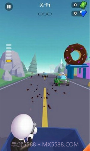 公路神枪手游戏截图3