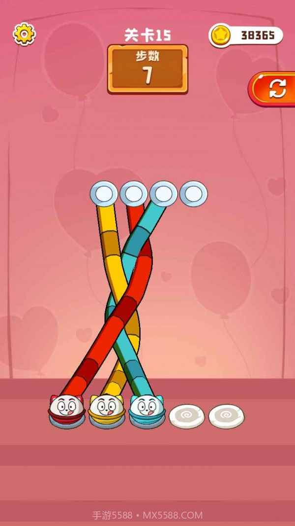 彩绳排序3D截图2 彩绳排序3D截图2