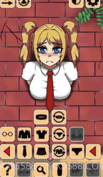 卡在墙上的少女截图1