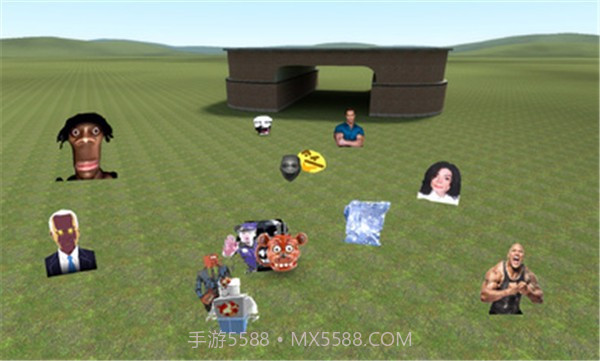 幕后的Nextbots沙盒截图2