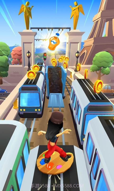 地铁跑酷4399截图1