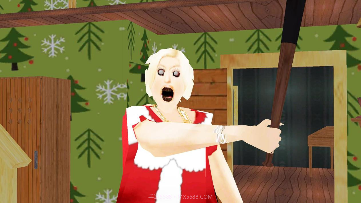 恐怖的圣诞老奶奶逃脱模式2020截图1