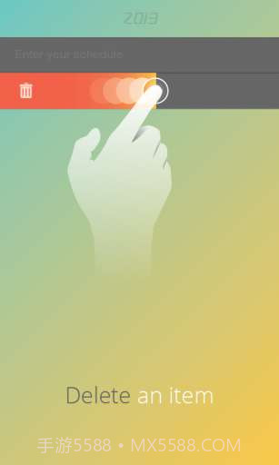 滑动日历 Flip Calendar截图5