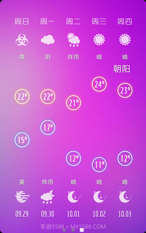 闲云天气截图2 闲云天气截图2