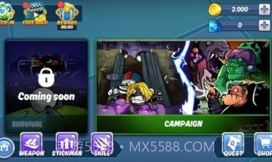 火柴人战士僵尸杀手截图2 火柴人战士僵尸杀手截图2