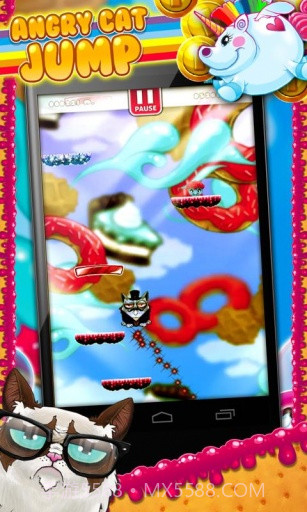 愤怒的猫 Angry Cat Jump截图1 愤怒的猫 Angry Cat Jump截图1