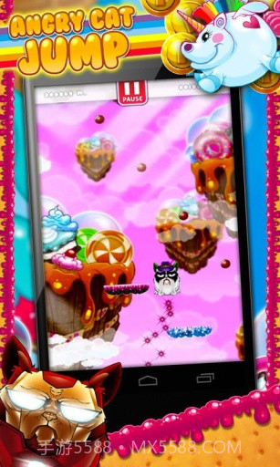 愤怒的猫 Angry Cat Jump截图2 愤怒的猫 Angry Cat Jump截图2