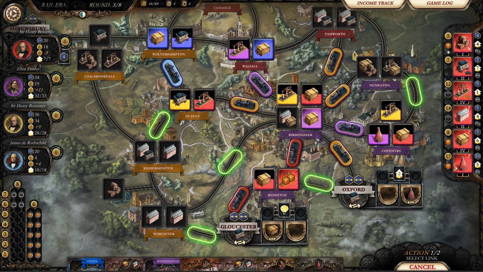 工业革命:伯明翰Brass:Birmingham最新版截图5 工业革命:伯明翰Brass:Birmingham最新版截图5