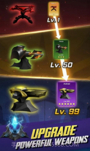 暗影英雄空闲防御战截图1 暗影英雄空闲防御战截图1