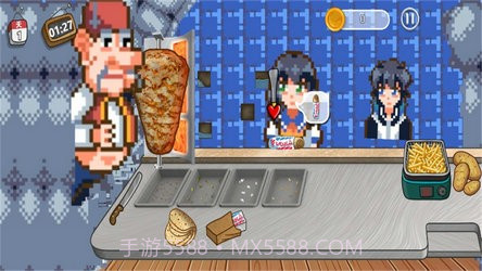 沙威玛像素小店中文版截图1