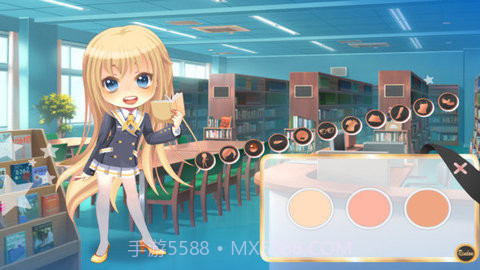 动漫校园装扮女孩截图2