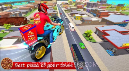 自行车送披萨截图1