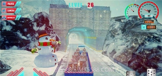 圣诞爬山卡车模拟器截图4 圣诞爬山卡车模拟器截图4