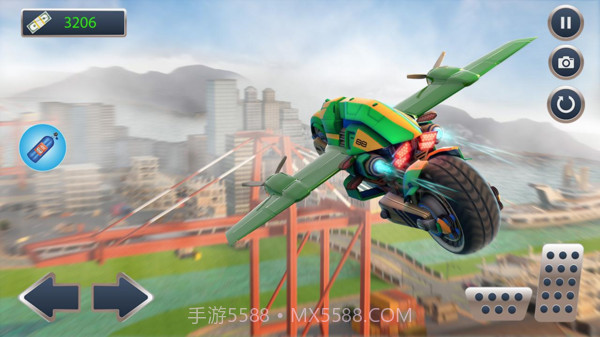 摩托车飞行模拟器手游截图1