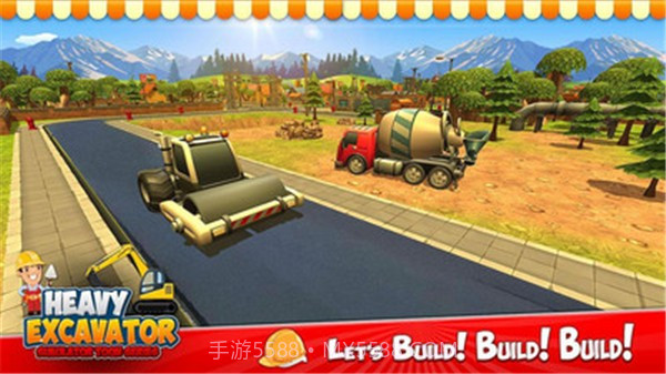 重型挖掘机城市建设模拟截图2 重型挖掘机城市建设模拟截图2