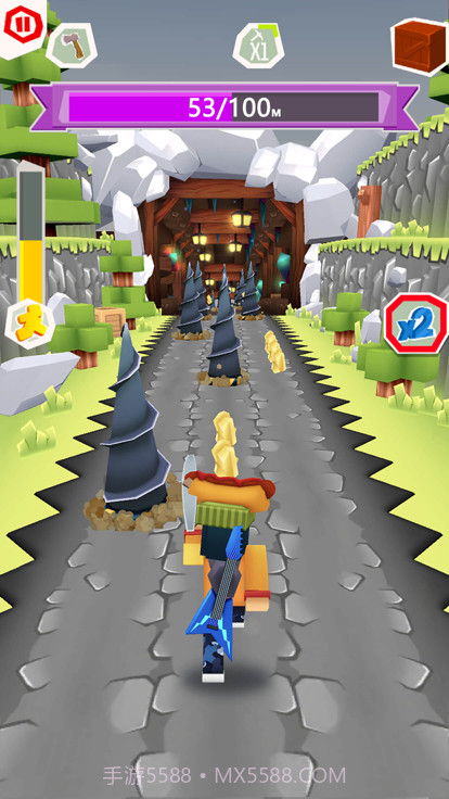 像素世界跑酷截图1