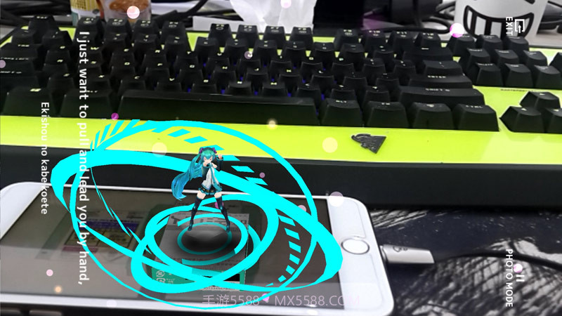 初音未来AR截图3