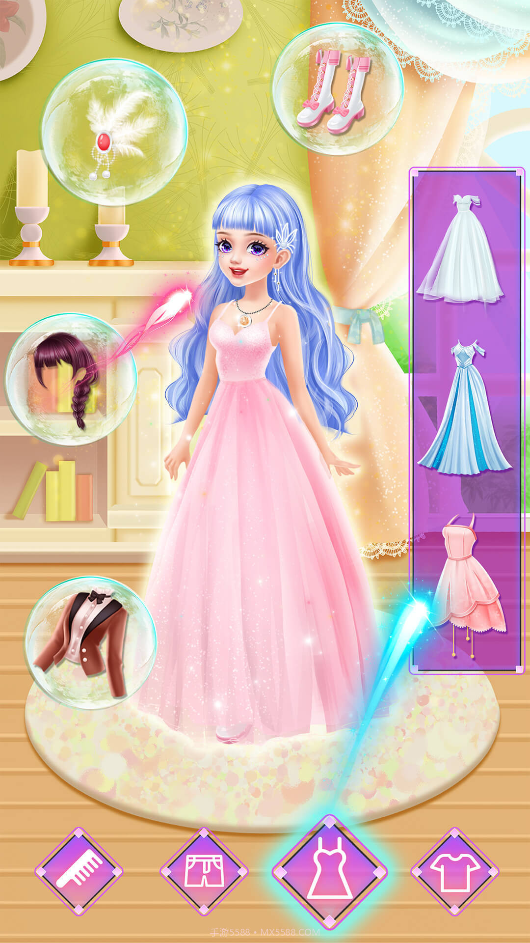 艾尔莎公主舞会装扮故事截图4 艾尔莎公主舞会装扮故事截图4