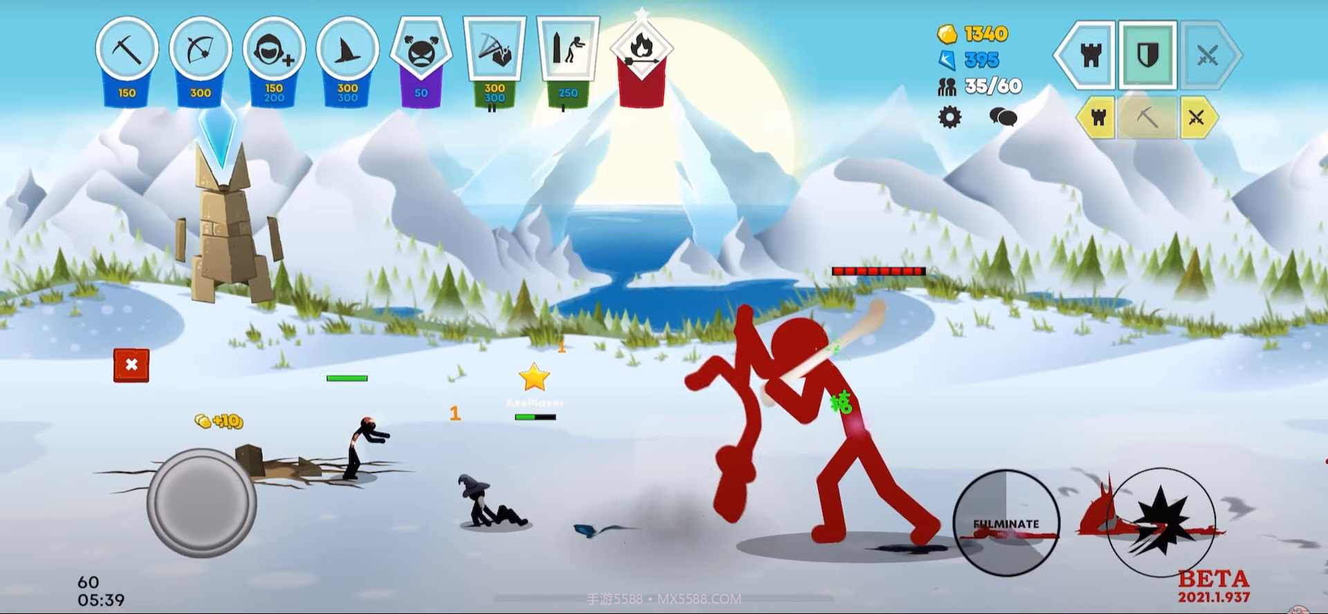 火柴人战争遗产3镰刀手雕像截图1 火柴人战争遗产3镰刀手雕像截图1