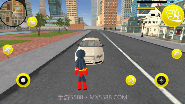 火柴人超能绳索英雄截图2