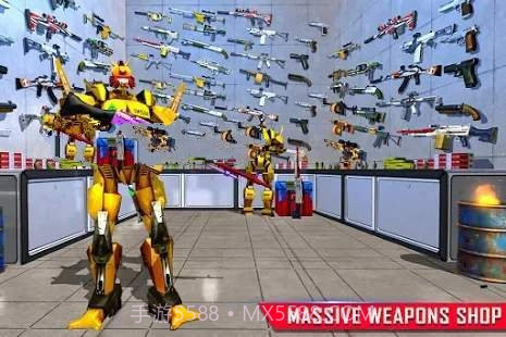 变形机器人射击截图2
