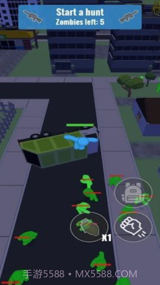 丧尸冲刺跑酷截图3
