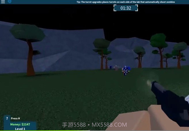 屌德斯解说Roblox丧尸战争模拟器截图3 屌德斯解说Roblox丧尸战争模拟器截图3