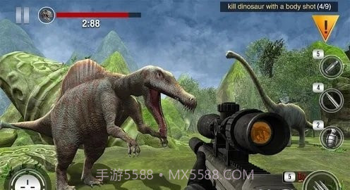 真正的恐龙狩猎3D截图1 真正的恐龙狩猎3D截图1