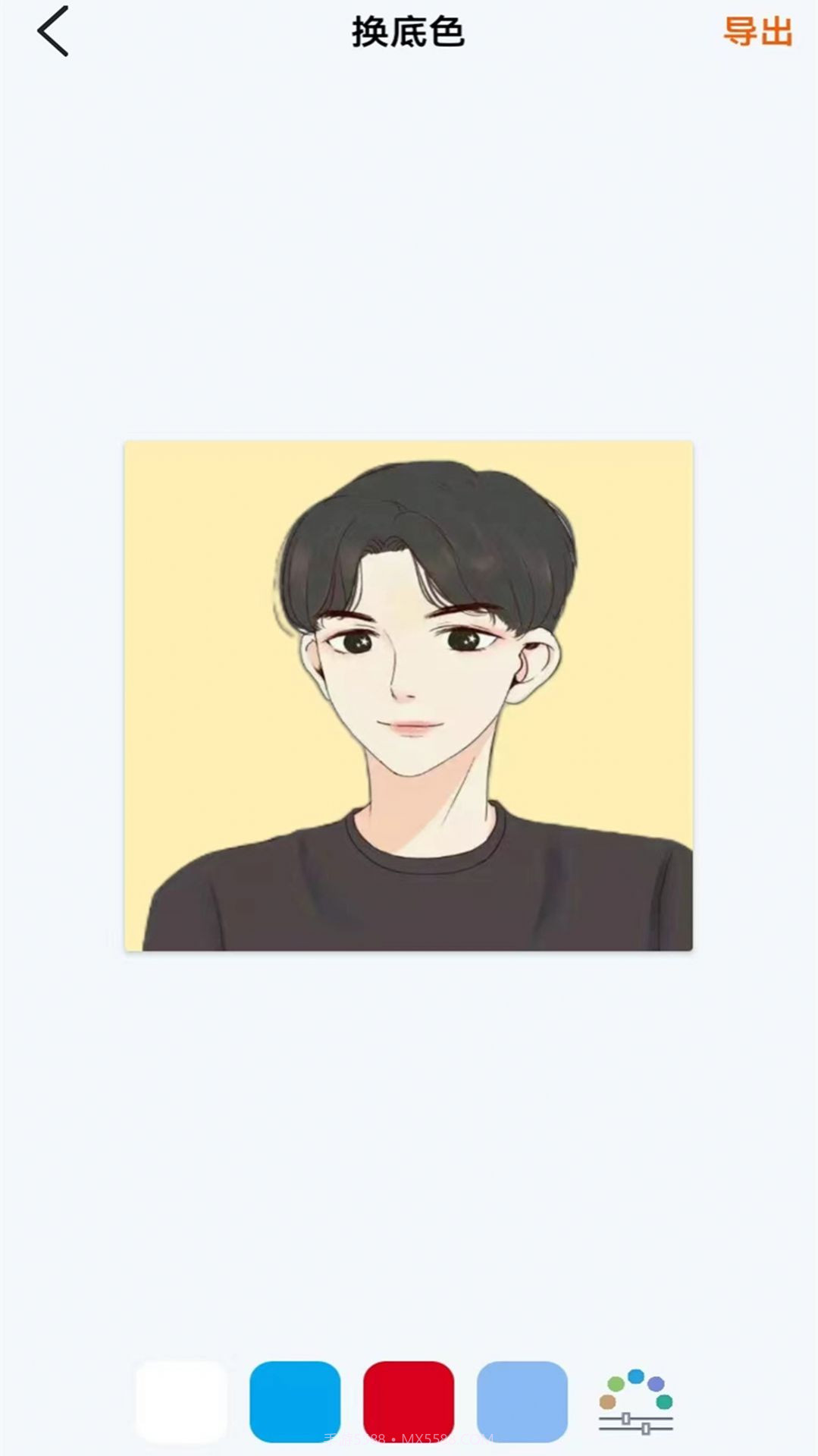 免费证件照换底星空截图1