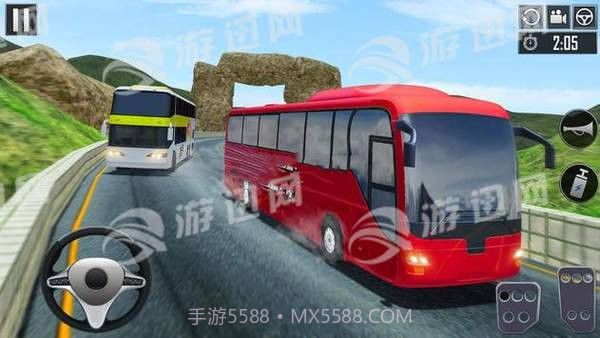 上坡公共汽车行驶手机版截图1 上坡公共汽车行驶手机版截图1