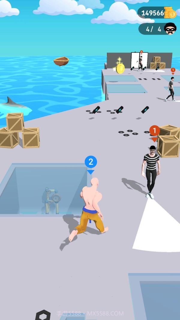 肌肉男疯狂酷跑截图3