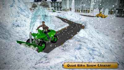 吹雪卡车司机模拟器截图1