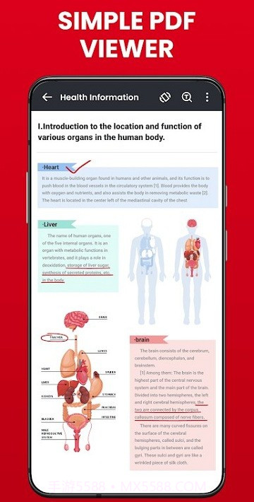 PDF阅读器hi read截图1