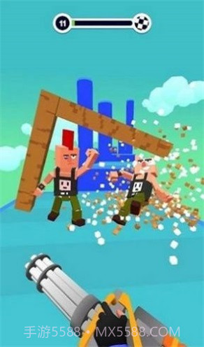 方块工艺射击3D截图2 方块工艺射击3D截图2