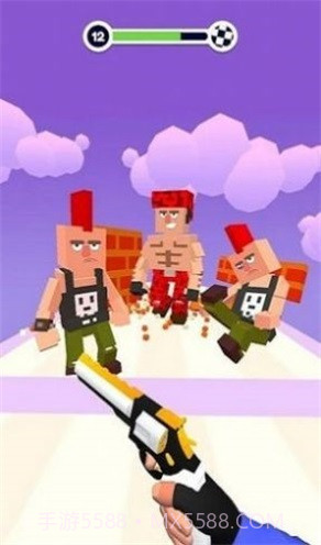 方块工艺射击3D截图1 方块工艺射击3D截图1