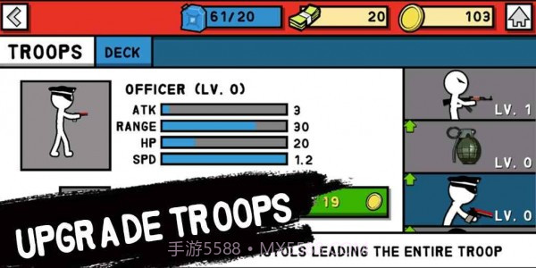 火柴人防御战争截图4 火柴人防御战争截图4