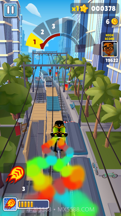 地铁跑酷黑色金币版截图3